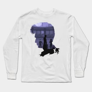 The Tenth Doctor (Silence in the Library) Long Sleeve T-Shirt